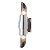 Бра. Хром, прозрачное стекло 2*E14 60W 230V. Crystal Lux Justo JUSTO AP2 CHROME