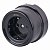 Розетка с заземлением. Керамика IP20 16А Черный. Werkel W5671008