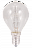Лампа галогенная (накаливания) "шар" . E14, 60W, 220V, Comtech HC CL 60 E14 220V