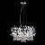Люстра. 6*E14, 40W, 220V. Хром Crystal Lux ROMEO ROMEO SP6 CHROME D600.
