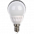 Светодиодная лампа "Шар" керамика . E14, 5W, 220V, 4000K. Ecola K4LV50ELC