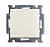 Механизм выкоючателя с накладкой 1-клавишный Слоновая кость IP20 ABB Basic 55 2006/1 UC-92-507