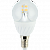 Светодиодная лампа "шар" нет . E14, 4W, 220V, 4000K. Ecola K4FV40ELC