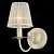 Бра, настенный светильник. Кремовое золото 1*E14 40W 230V. Maytoni Elegant  ARM180-01-W