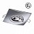 370794. Novotech. Влагозащищенный встраиваемый светильник MR16, 1*GU10, 50W, . Хром