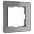 Рамка на 1-пост графит акрил Werkel Acrylic W0012704