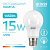 Светодиодная лампа "ЛОН A60" . E27, 15W, 230V, 4100K. Gauss 23225