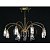 WL61301-8СKG. Wunderlicht Ice Spirit Люстра потолочная IP20 8 * 40W G9 220V. Золото