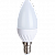 Светодиодная лампа "свеча" . E14, 6W, 220V, 4000K. Ecola C4TV60ELC