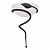 Светильник настенный. Черный, белый 1*E27 60W 220V. Arte Lamp Cobra A2901AP-1BR