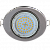 Встраиваемый светильник Эллипс 1*GX53 240V,. хром. Ecola FC53ELECB