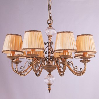 NT9901-08. Wunderlicht. Люстра  8*E14  60W 220V. Бронза