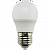Светодиодная лампа "Шар" . E27, 9W, 220V, 4000K. Ecola K7QV90ELC