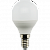 Светодиодная лампа "шар" . E14, 9W, 220V, 2700K . Ecola K4QW90ELC