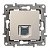 672353. Legrand. Etika (Слоновая кость). Розетка компьютерная под коннектор RJ-45, 6 кат.UTP