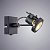 A4300AP-1BK Arte Lamp Светильник настенно-потолочный, Цоколь 1*GU10 50W 220V IP20. Черный