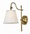Бра, настенный светильник. Латунь 1*E14 40W 220. Arte Lamp Seville A1509AP-1PB