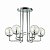 4982/6C Odeon Light Люстра  6*E14  40W 220V. Хром