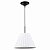 Светильник подвесной   1*E27  60W 220V. Коричневый, белый Lussole Milazzo LSL-2906-01